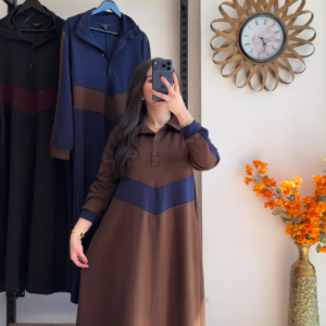 روبة نسائية طويلة بستايل عصري KS02